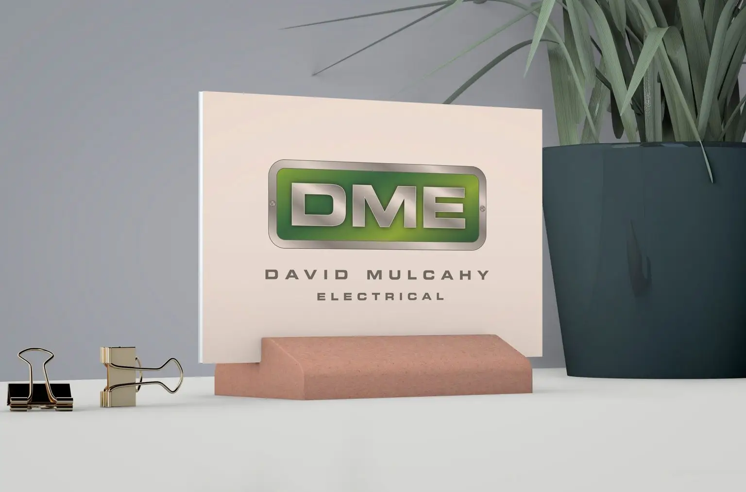 Branding Project done for David Mulcahy Electrical Company in Dublin